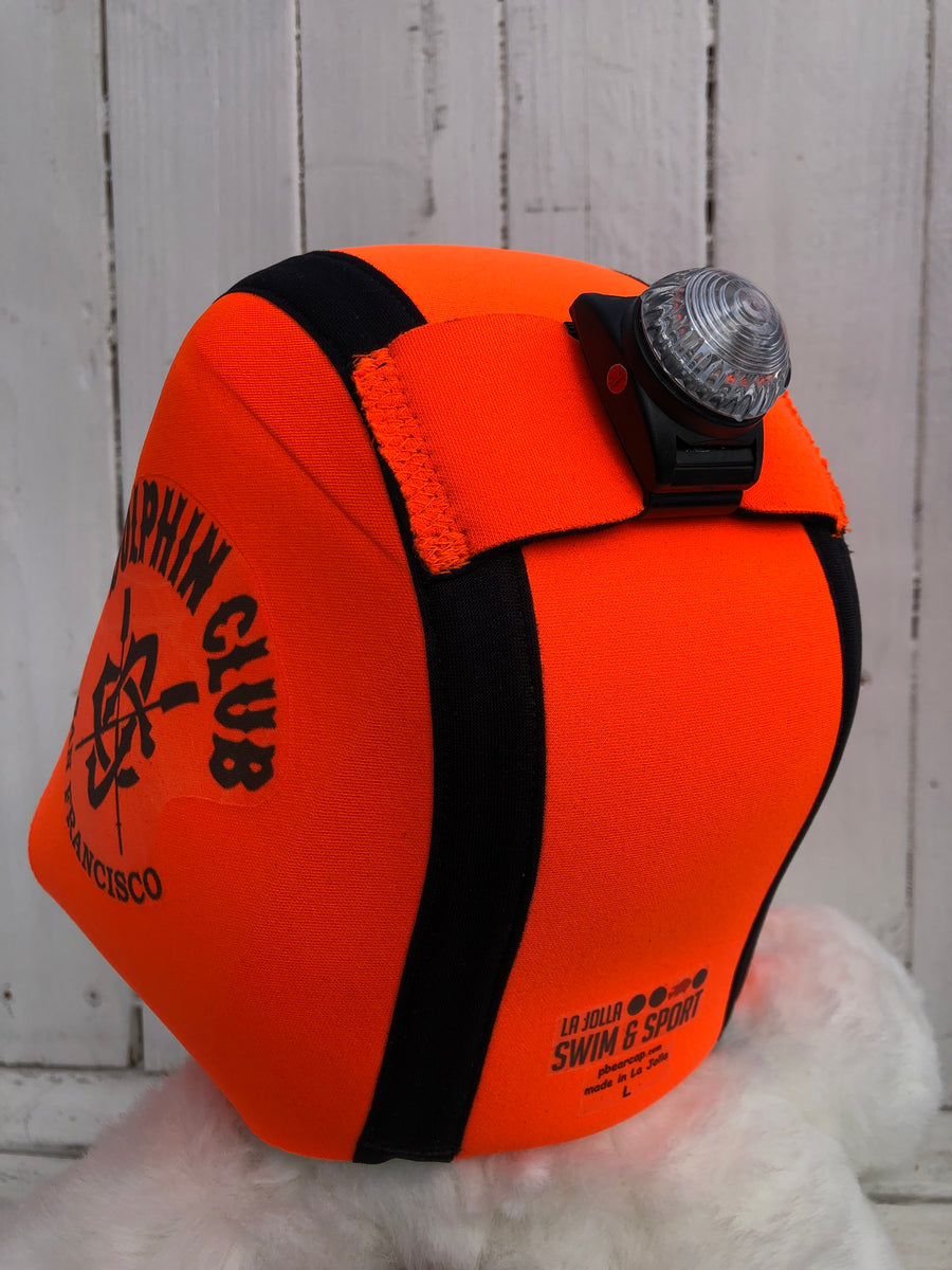 Neoprene Swim Cap - PolarBear Cap Two Color Strapless – La Jolla Swim and  Sport