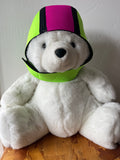 Neoprene Swim Cap - PolarBear Cap Two Color w/Strap