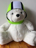 Neoprene Swim Cap - PolarBear Cap Two Color w/Strap